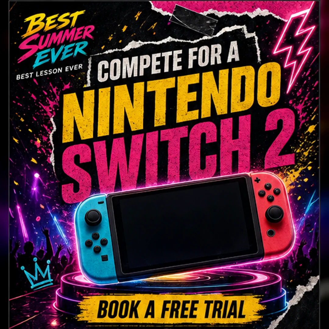 Best Summer Ever Nintendo Switch 2 grand prize graphic